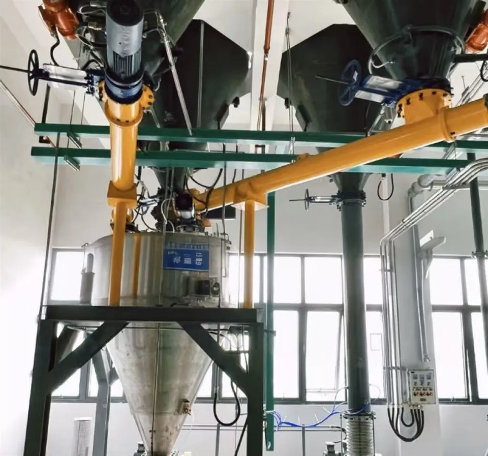 Систем вакуумског транспорта за прах